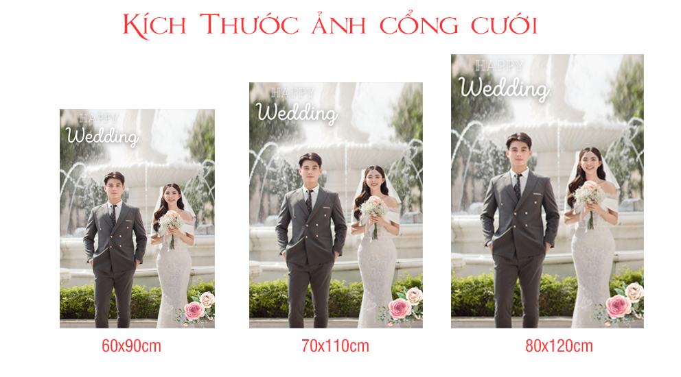 Kích Thước ảnh cổng cưới