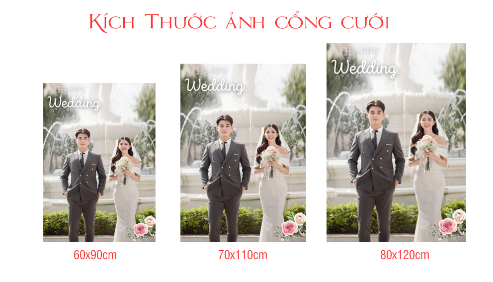 Kích Thước ảnh cổng cưới